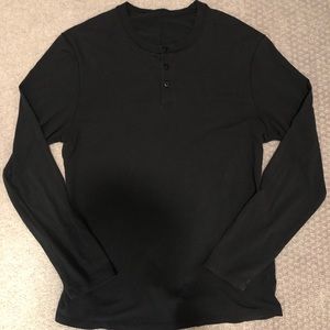 Black Lululemon Henley
